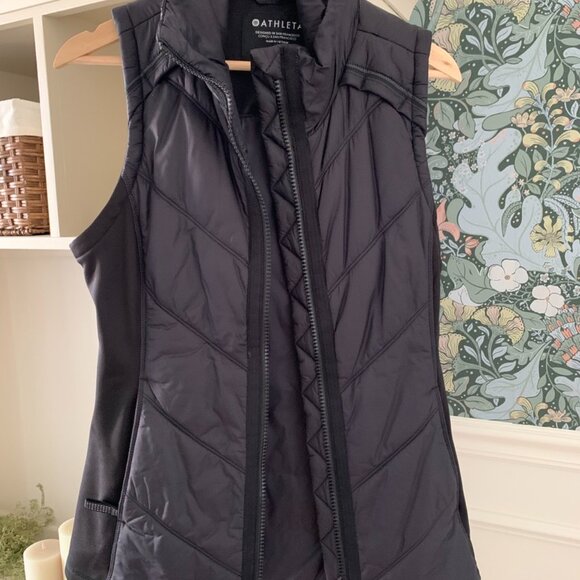 Athleta Featherweight Vest Black S - Picture 6 of 6